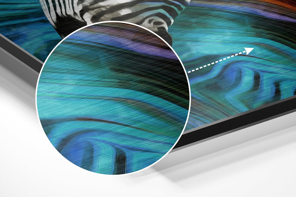 Brushed Aluminium Dibond Wall Art