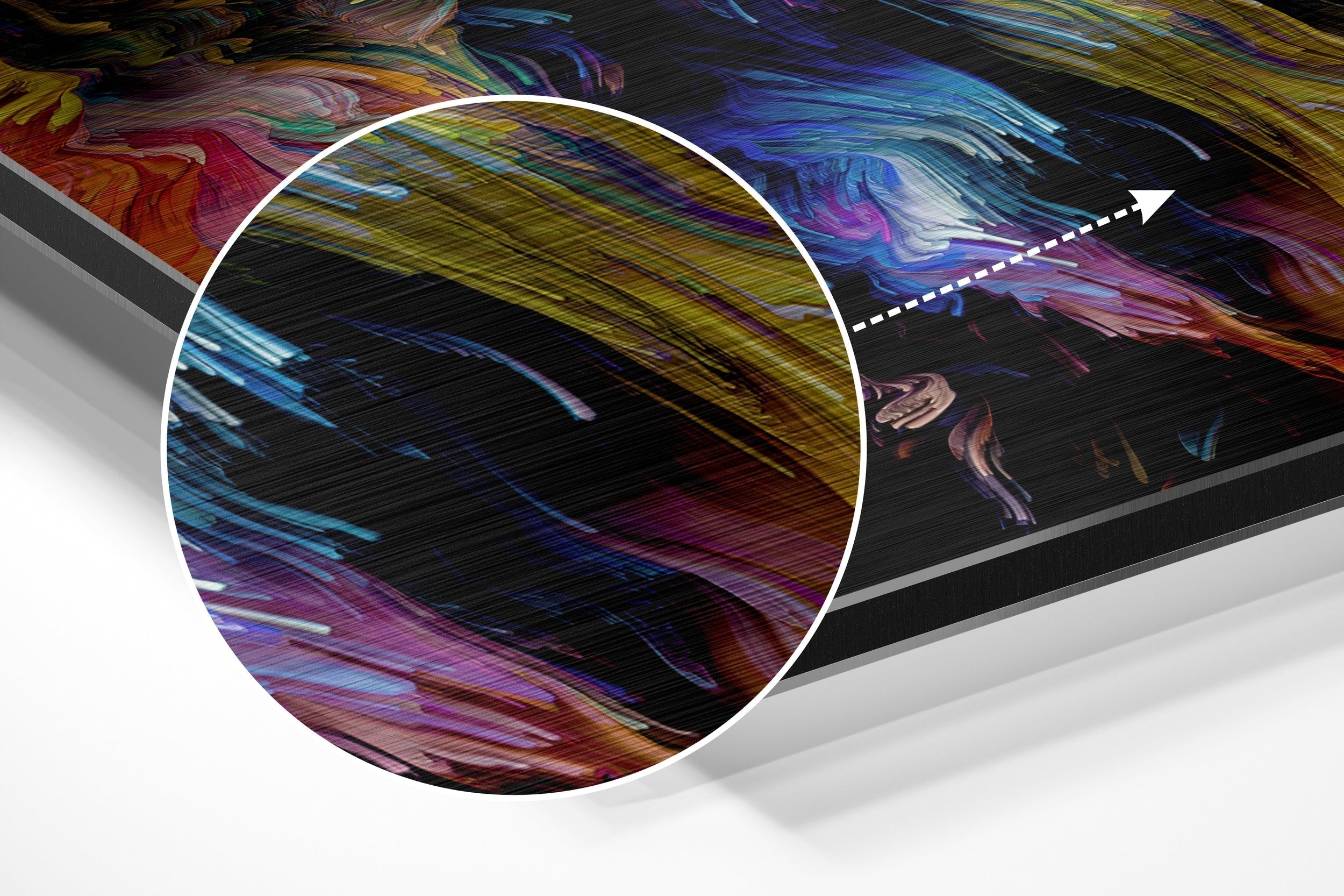 Brushed Aluminium Dibond Wall Art