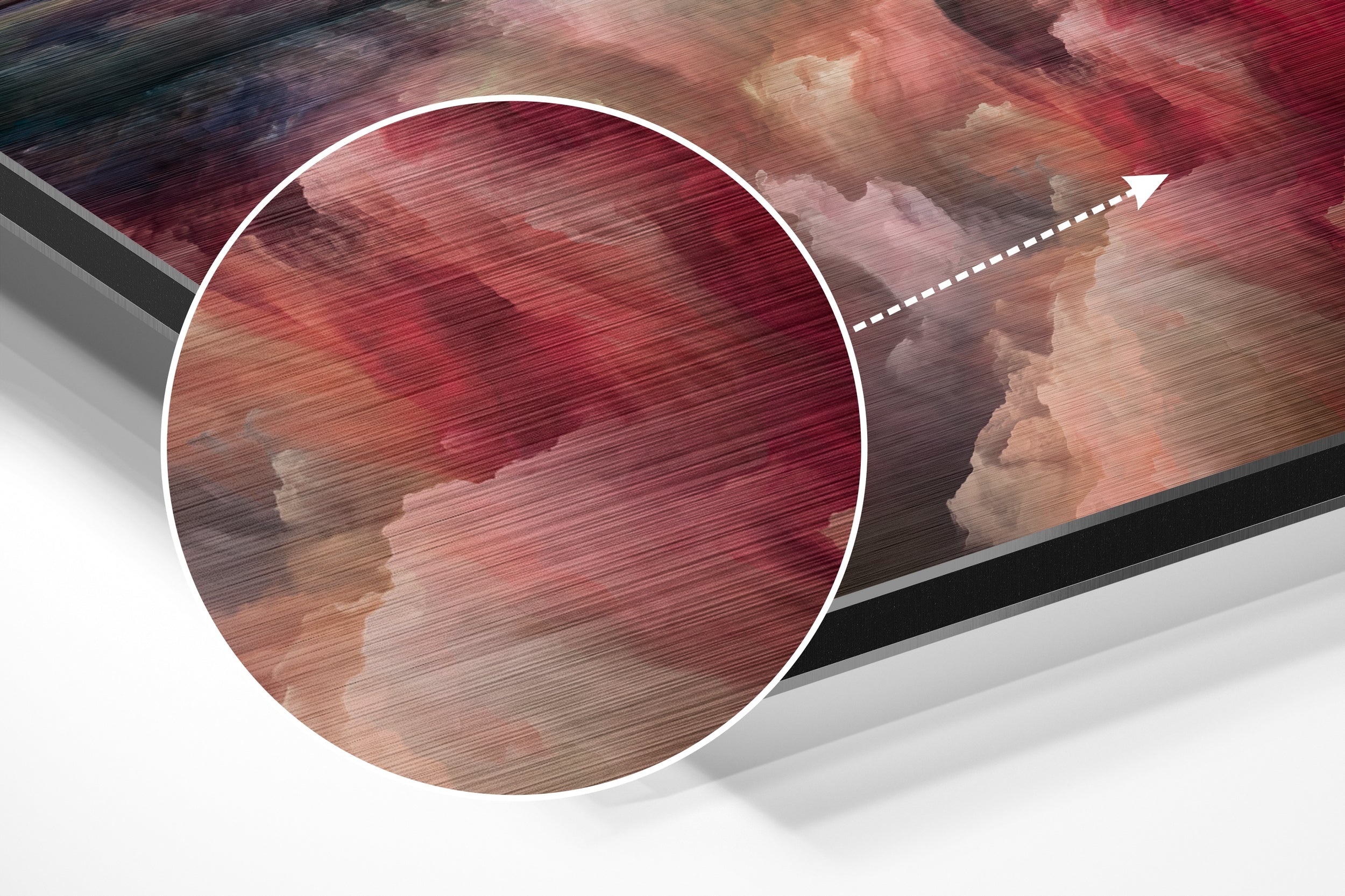 Brushed Aluminium Dibond Wall Art