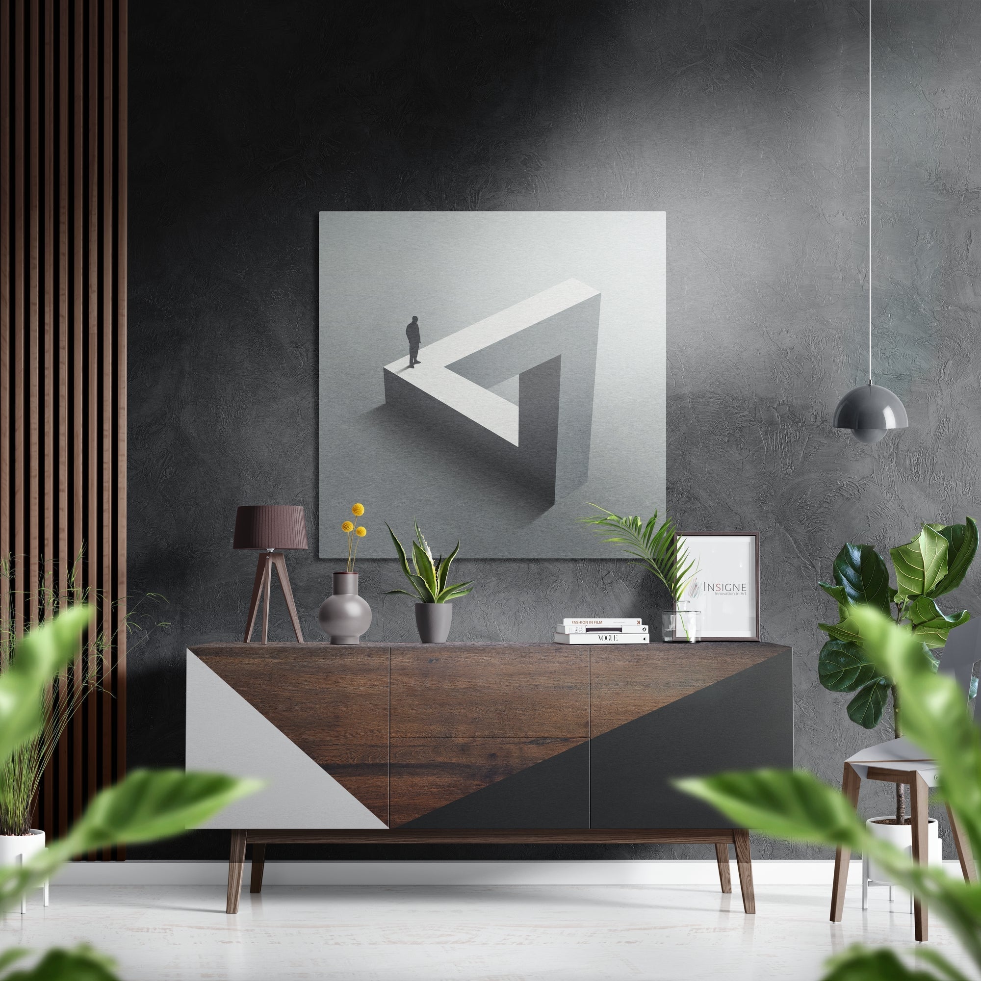 Brushed Aluminium Dibond Wall Art