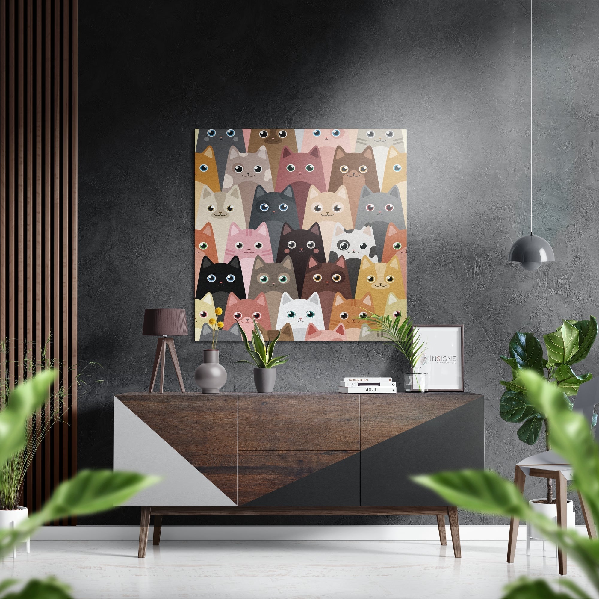 Brushed Aluminium Dibond Wall Art