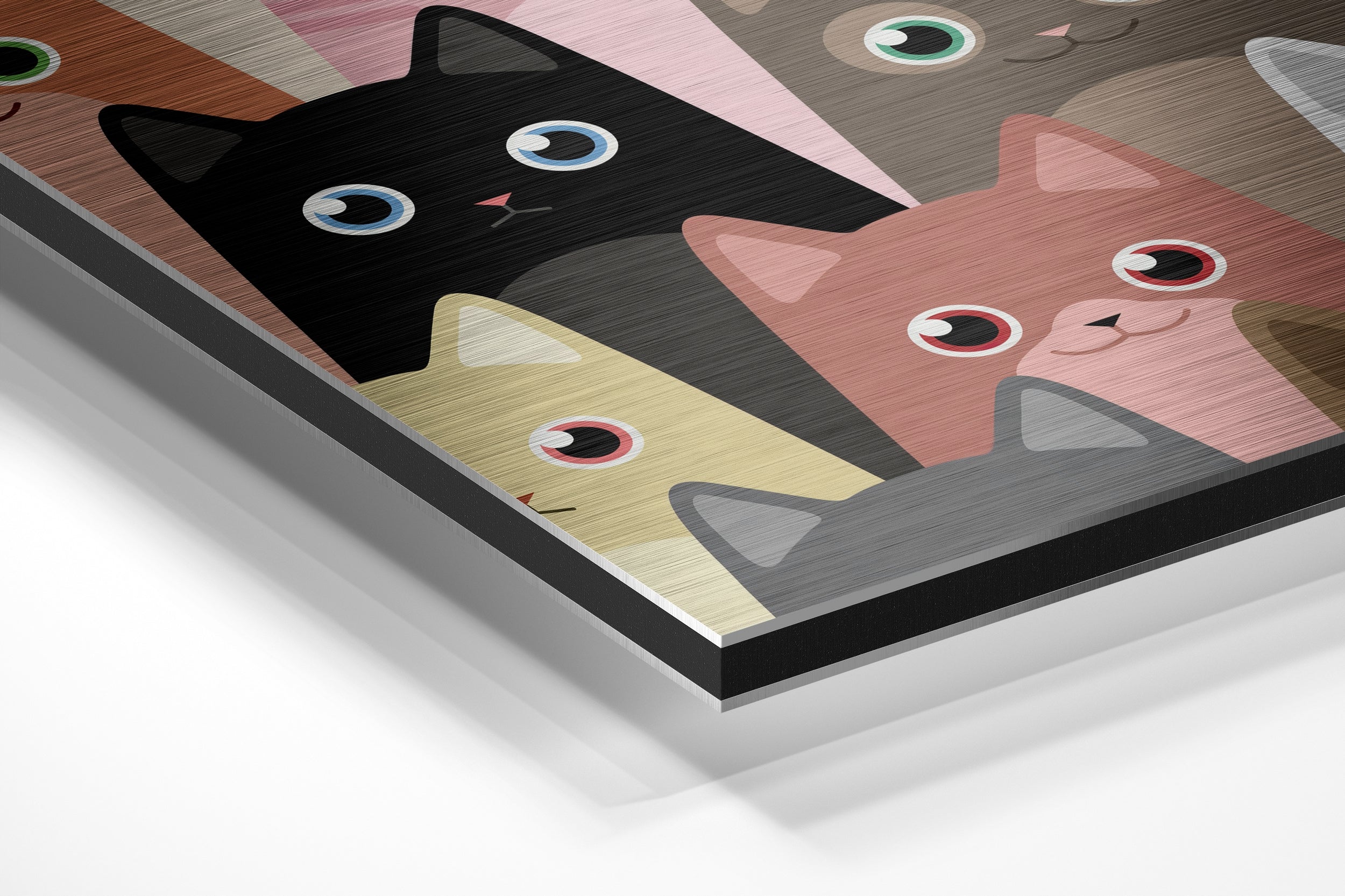 Brushed Aluminium Dibond Wall Art