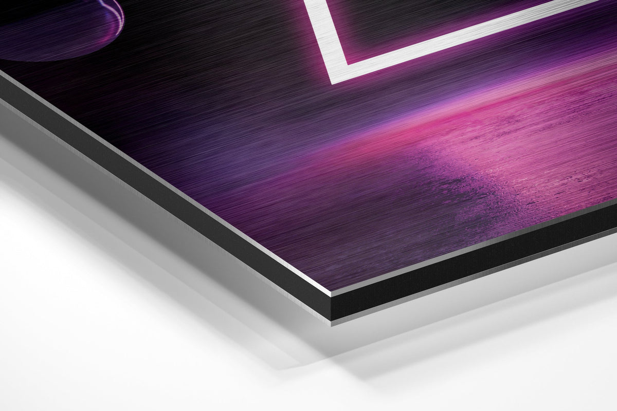 Brushed Aluminium Dibond Wall Art