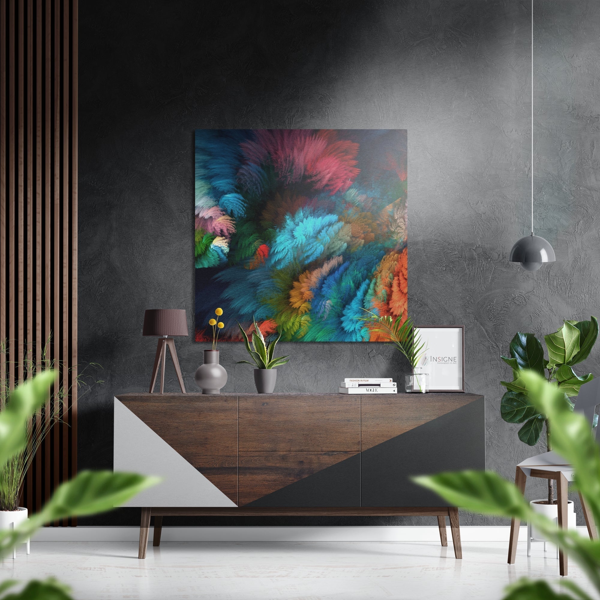 Brushed Aluminium Dibond Wall Art