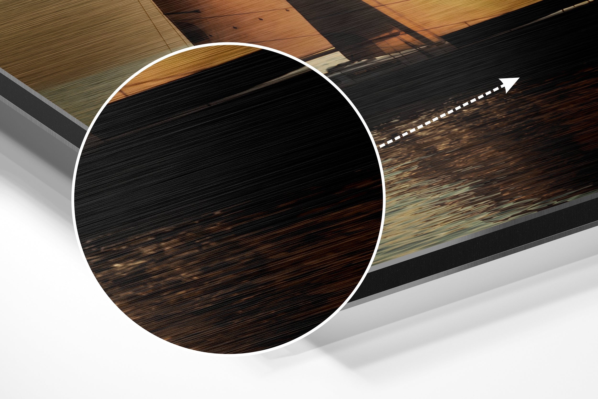 Brushed Aluminium Dibond Wall Art