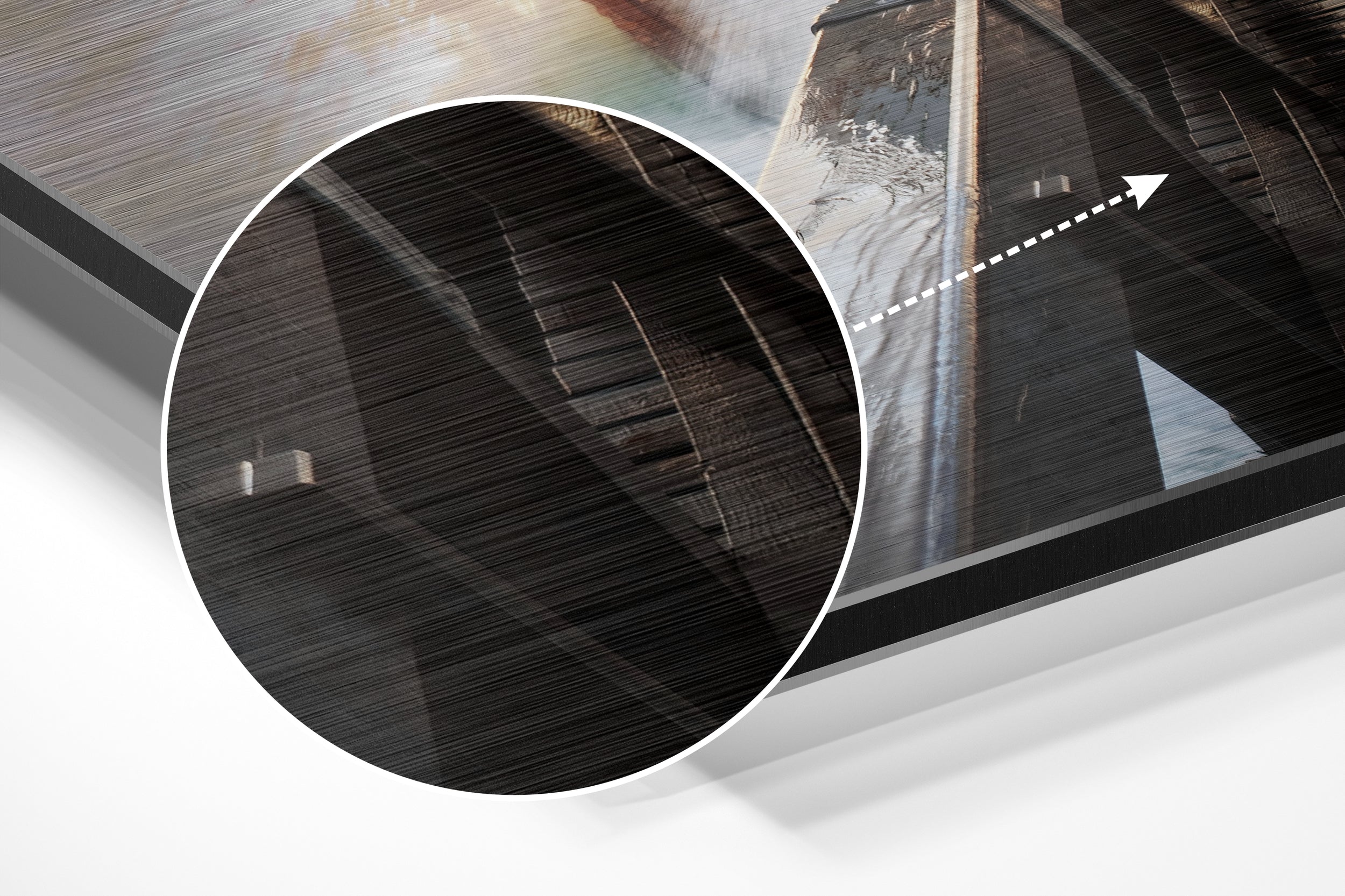 Brushed Aluminium Dibond Wall Art