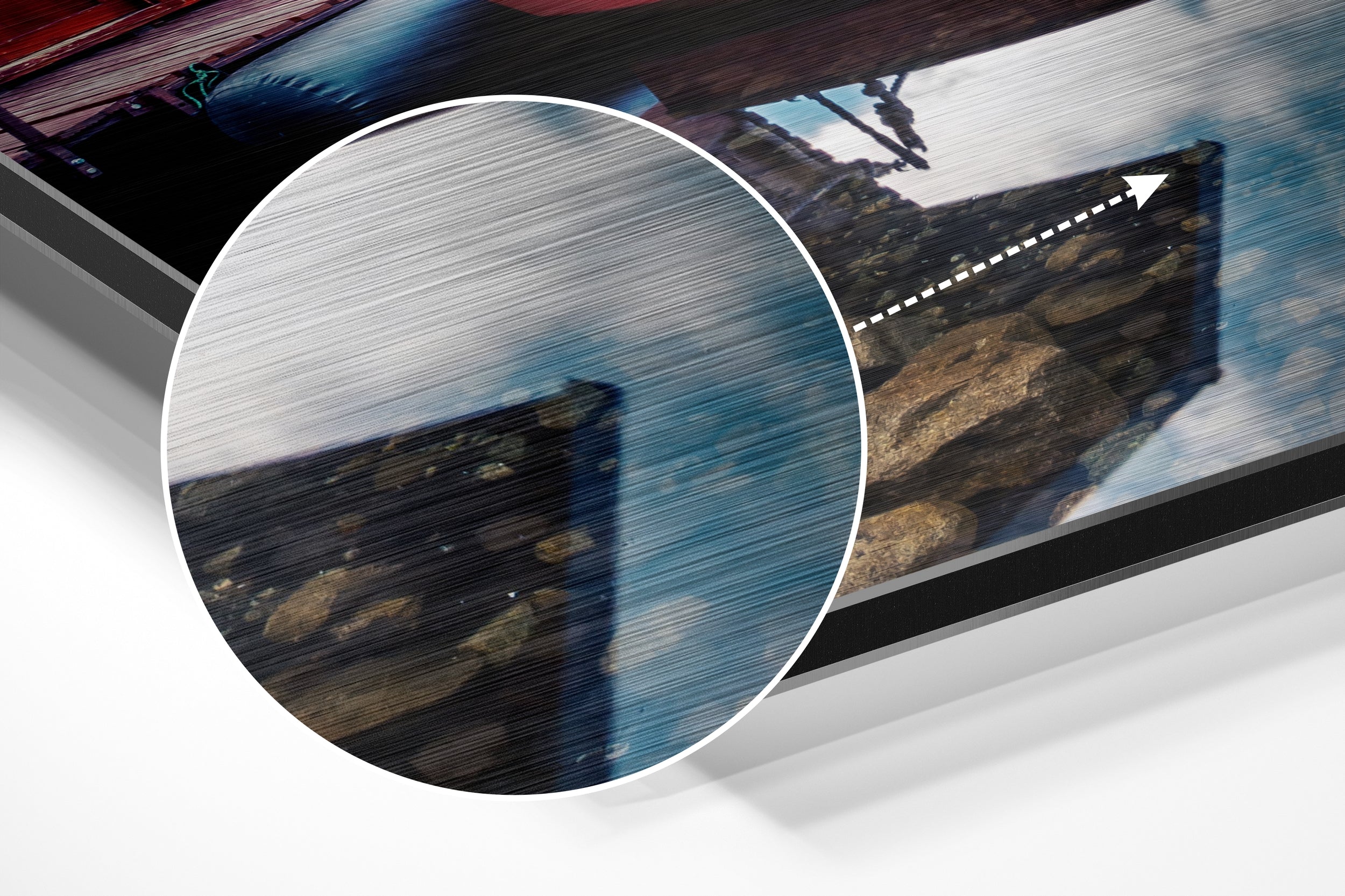 Brushed Aluminium Dibond Wall Art