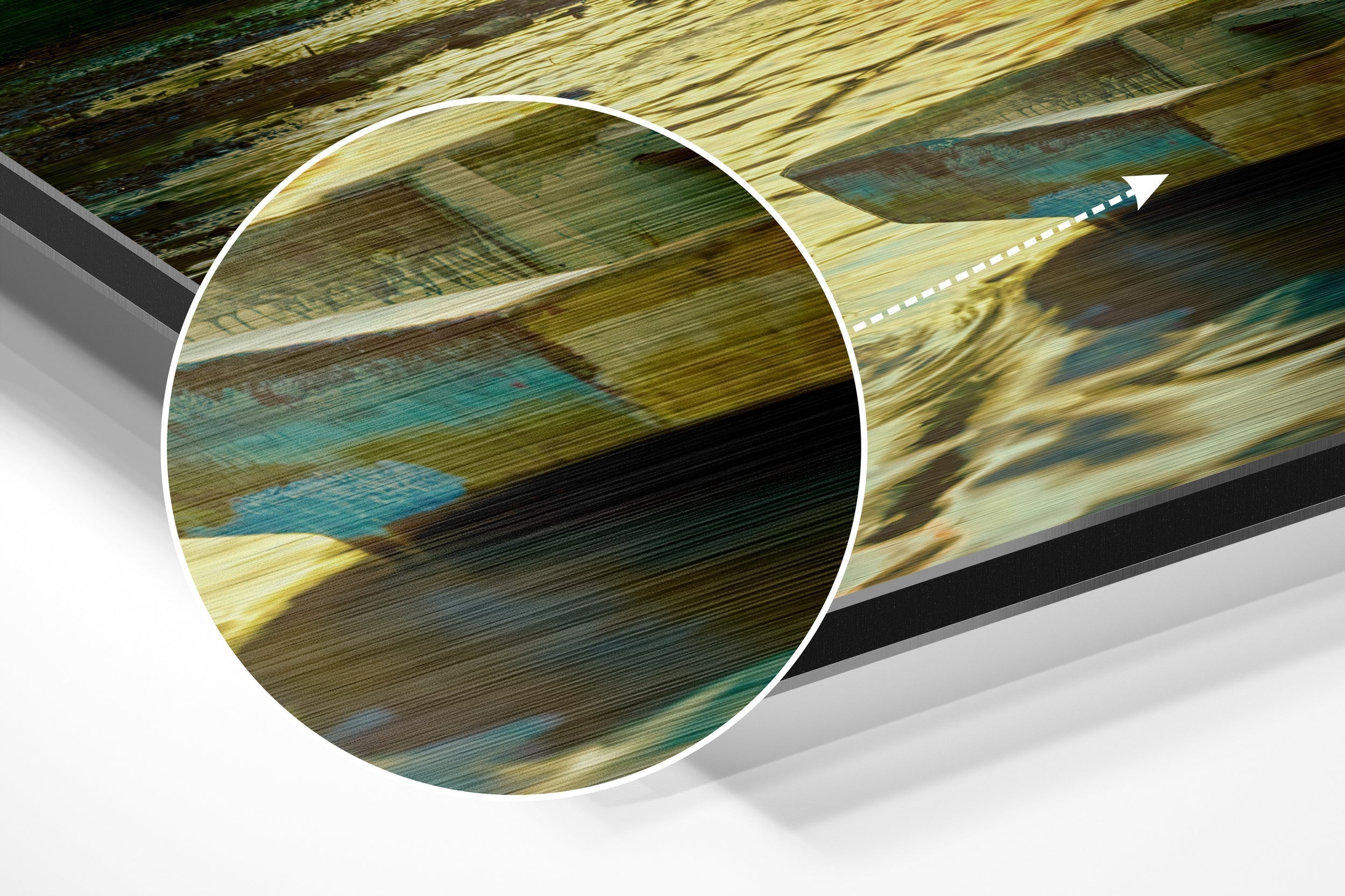 Brushed Aluminium Dibond Wall Art