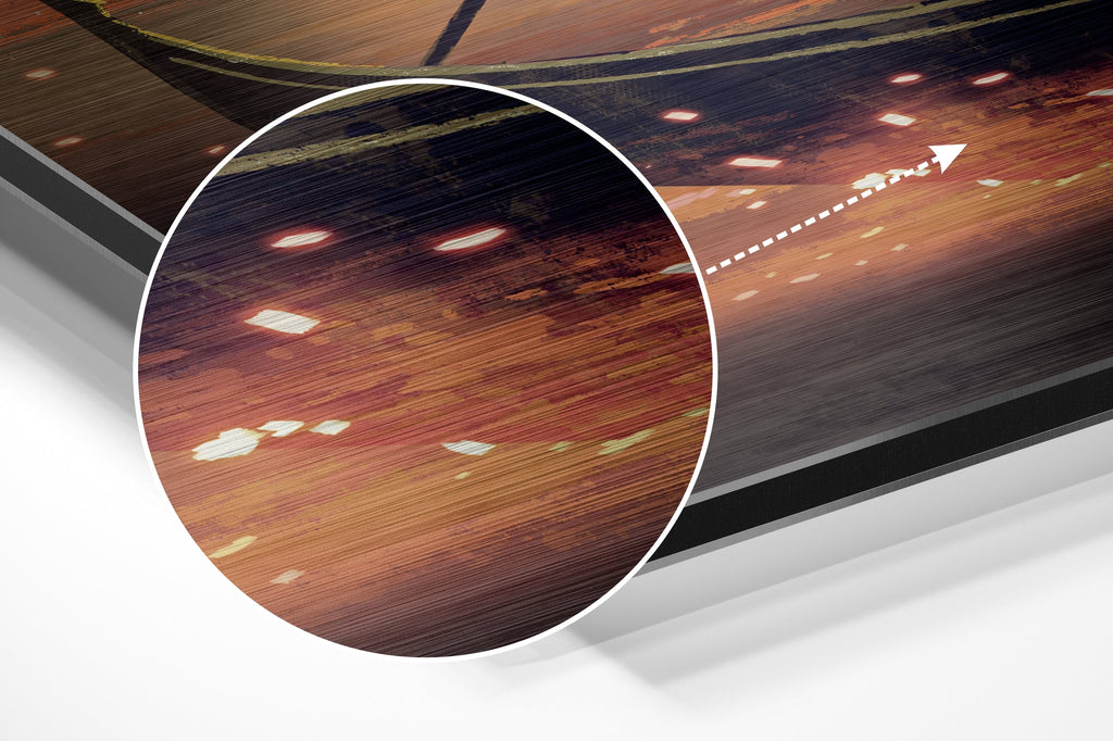 Brushed Aluminium Dibond Wall Art