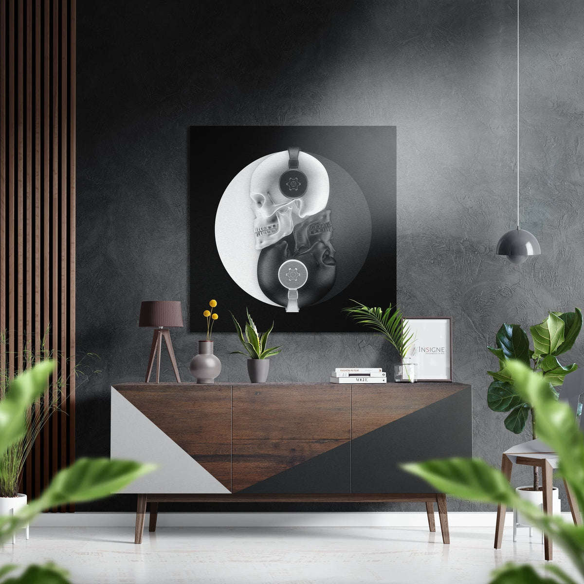 Brushed Aluminium Dibond Wall Art