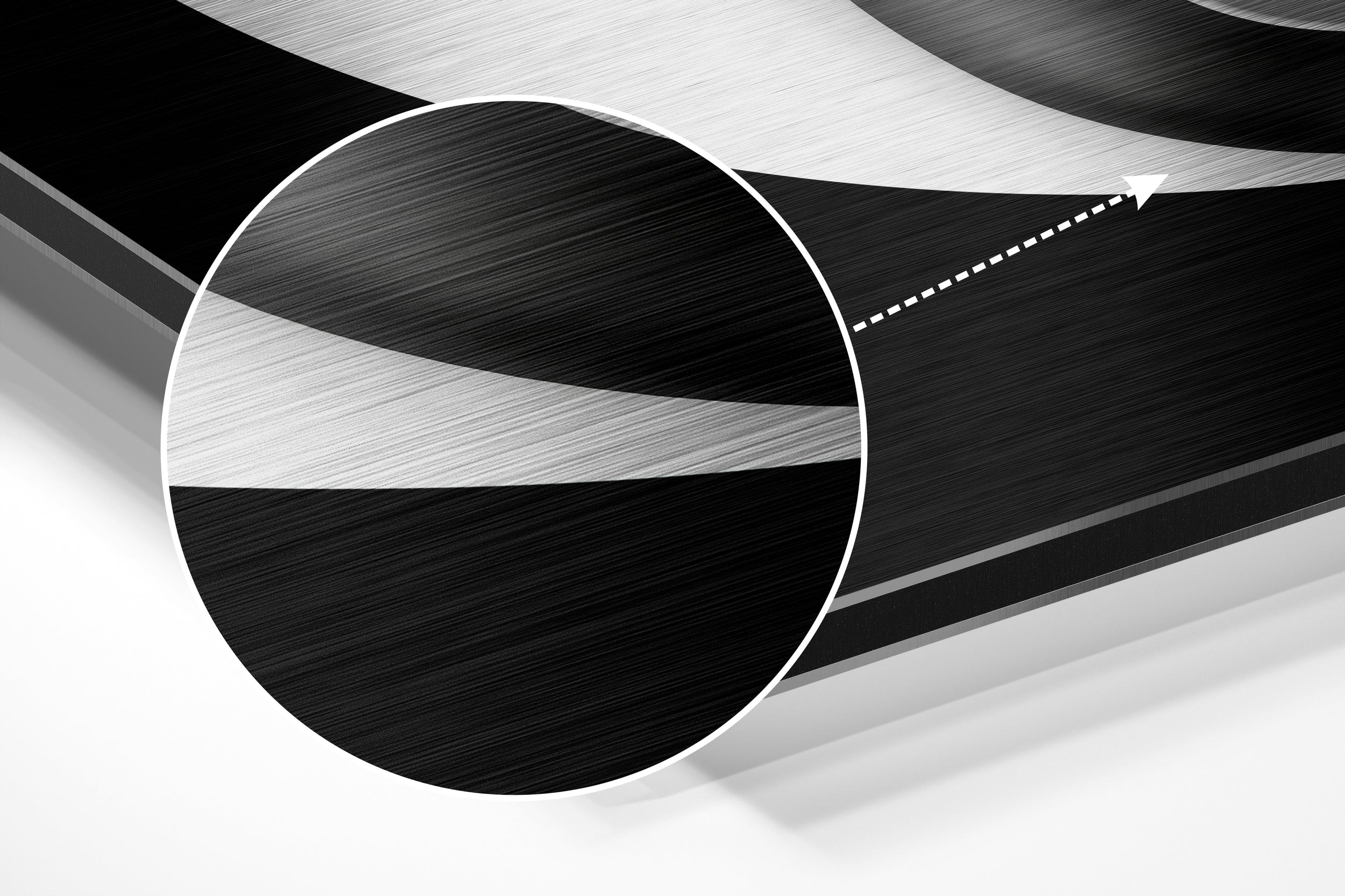 Brushed Aluminium Dibond Wall Art