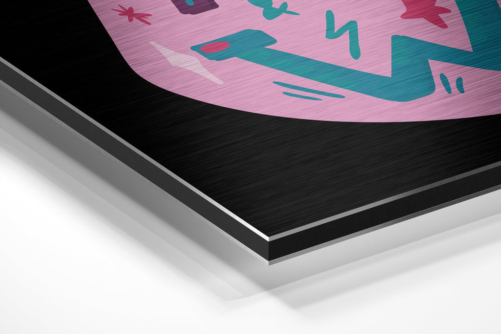 Brushed Aluminium Dibond Wall Art