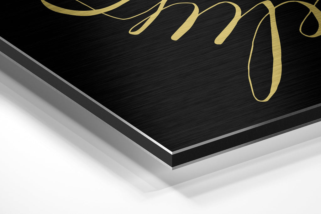 Brushed Aluminium Dibond Wall Art