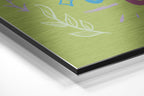 Brushed Aluminium Dibond Wall Art