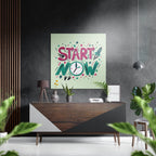 Brushed Aluminium Dibond Wall Art
