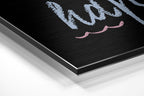 Brushed Aluminium Dibond Wall Art