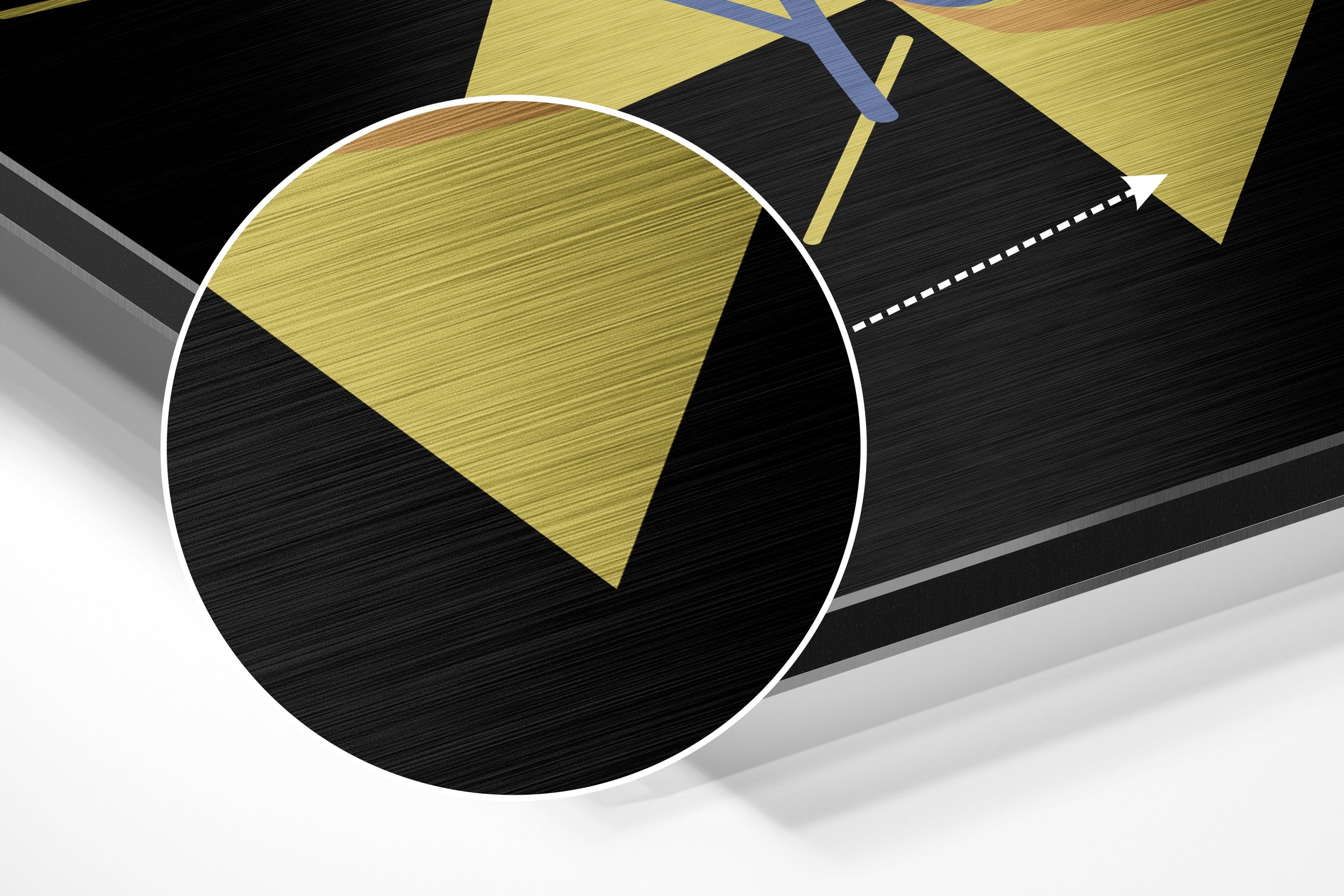 Brushed Aluminium Dibond Wall Art