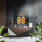 Brushed Aluminium Dibond Wall Art