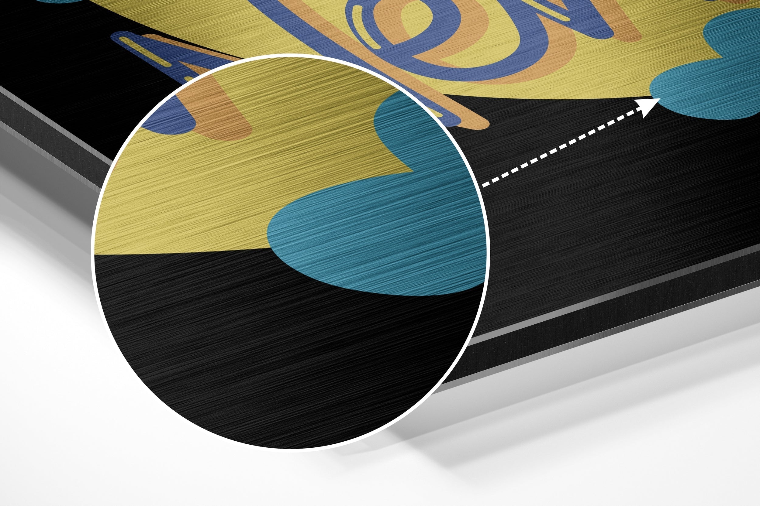 Brushed Aluminium Dibond Wall Art