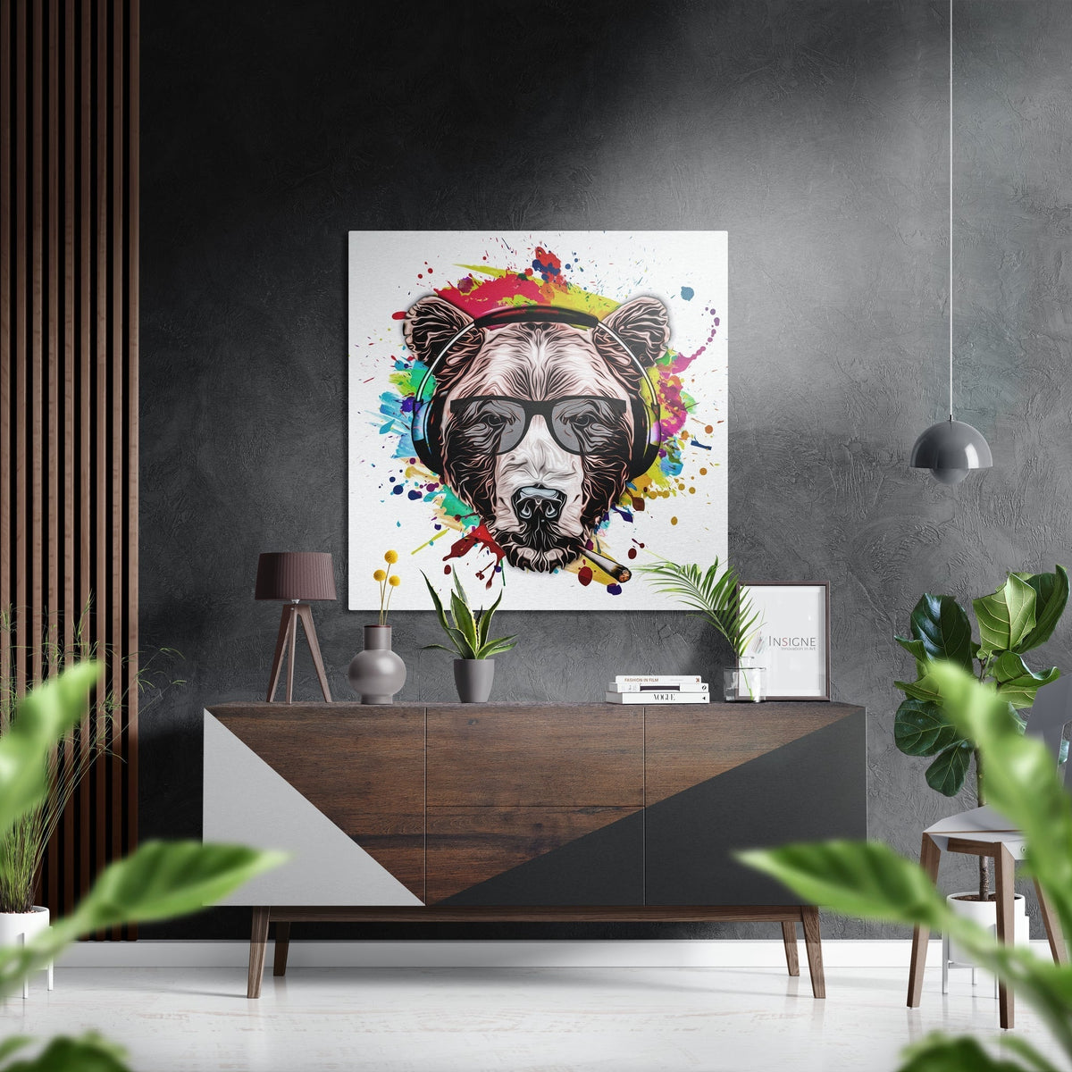 Brushed Aluminium Dibond Wall Art