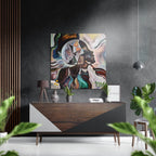 Brushed Aluminium Dibond Wall Art