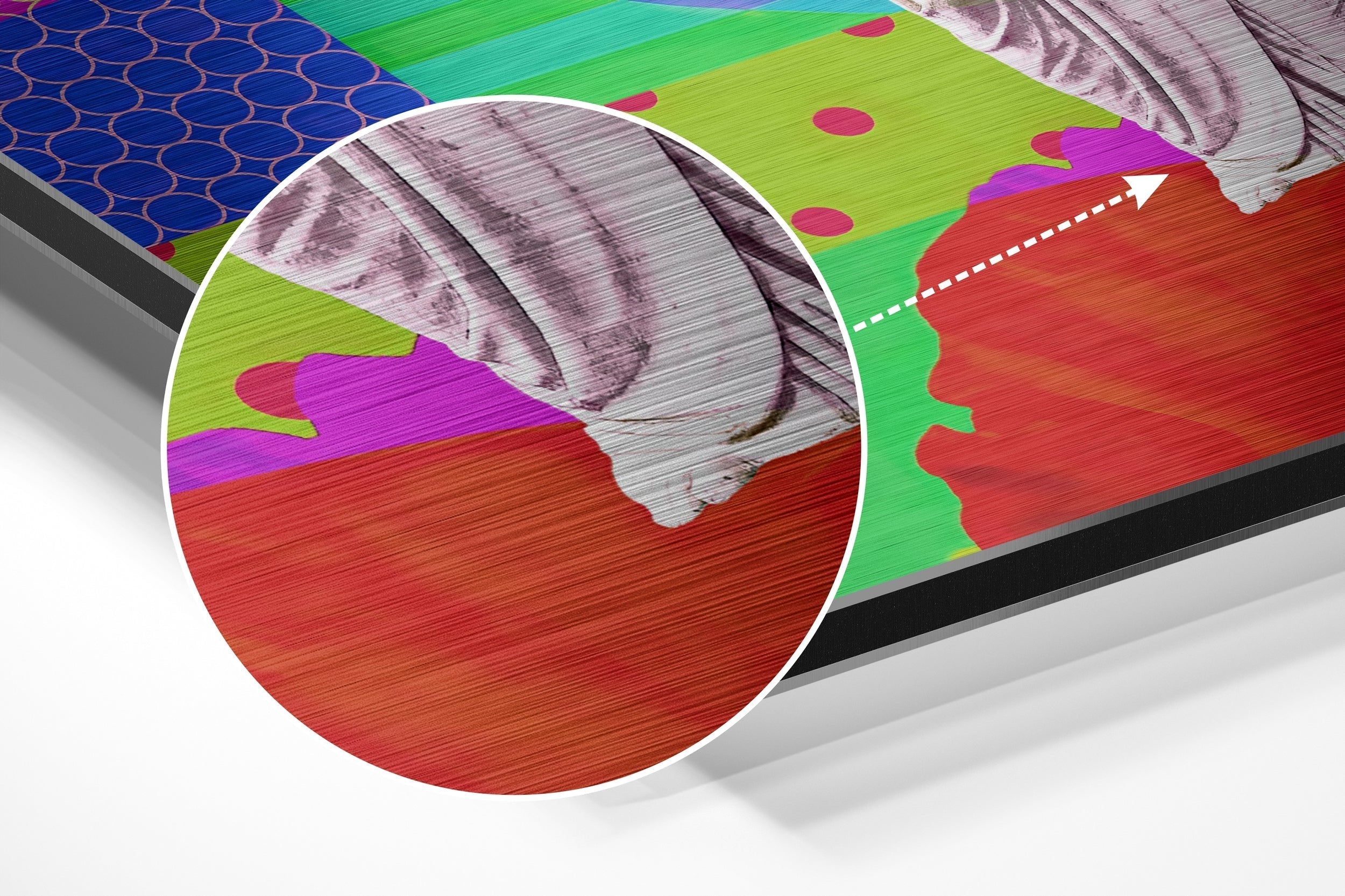 Brushed Aluminium Dibond Wall Art