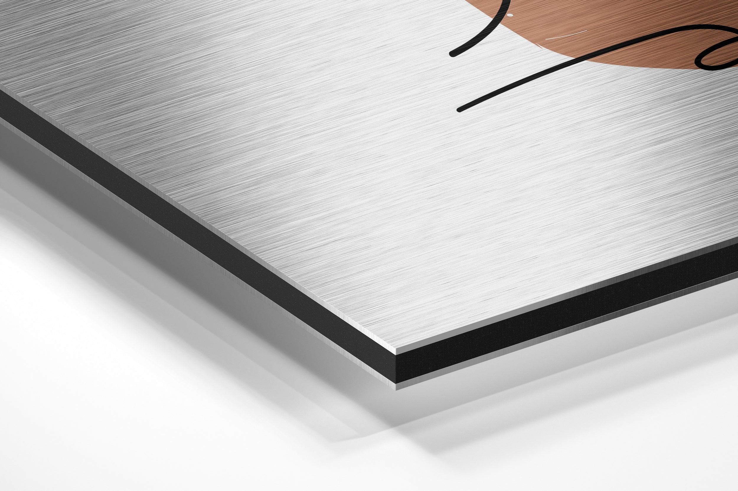 Brushed Aluminium Dibond Wall Art