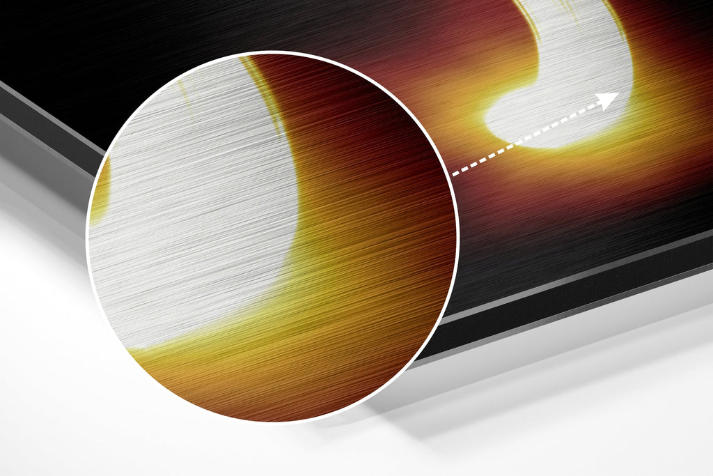 Brushed Aluminium Dibond Wall Art
