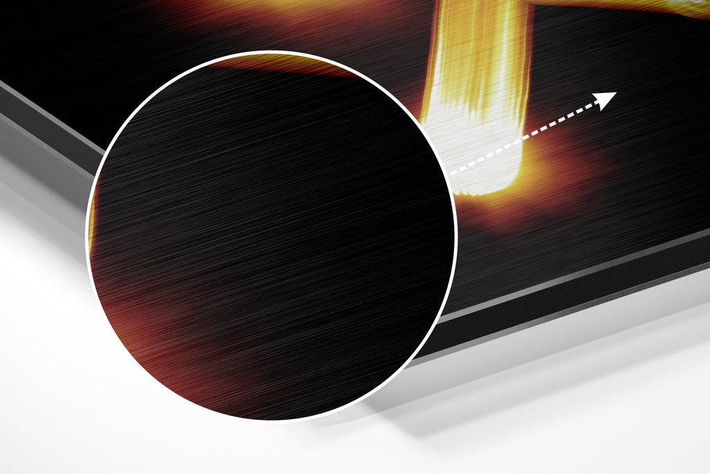 Brushed Aluminium Dibond Wall Art