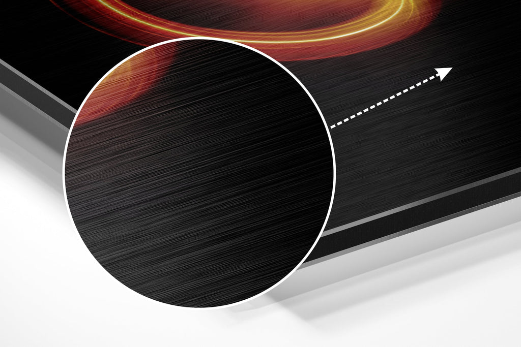 Brushed Aluminium Dibond Wall Art