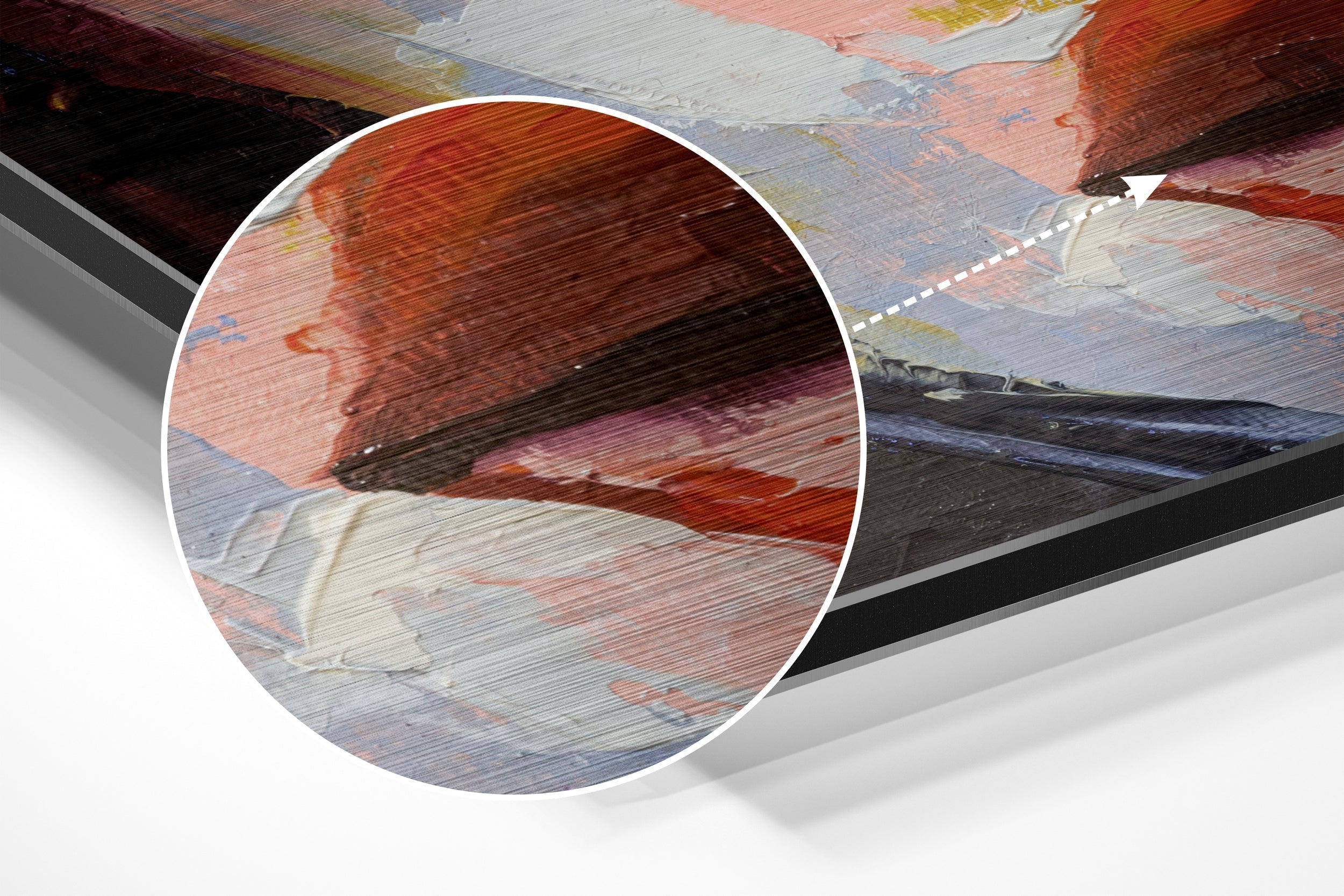 Brushed Aluminium Dibond Wall Art