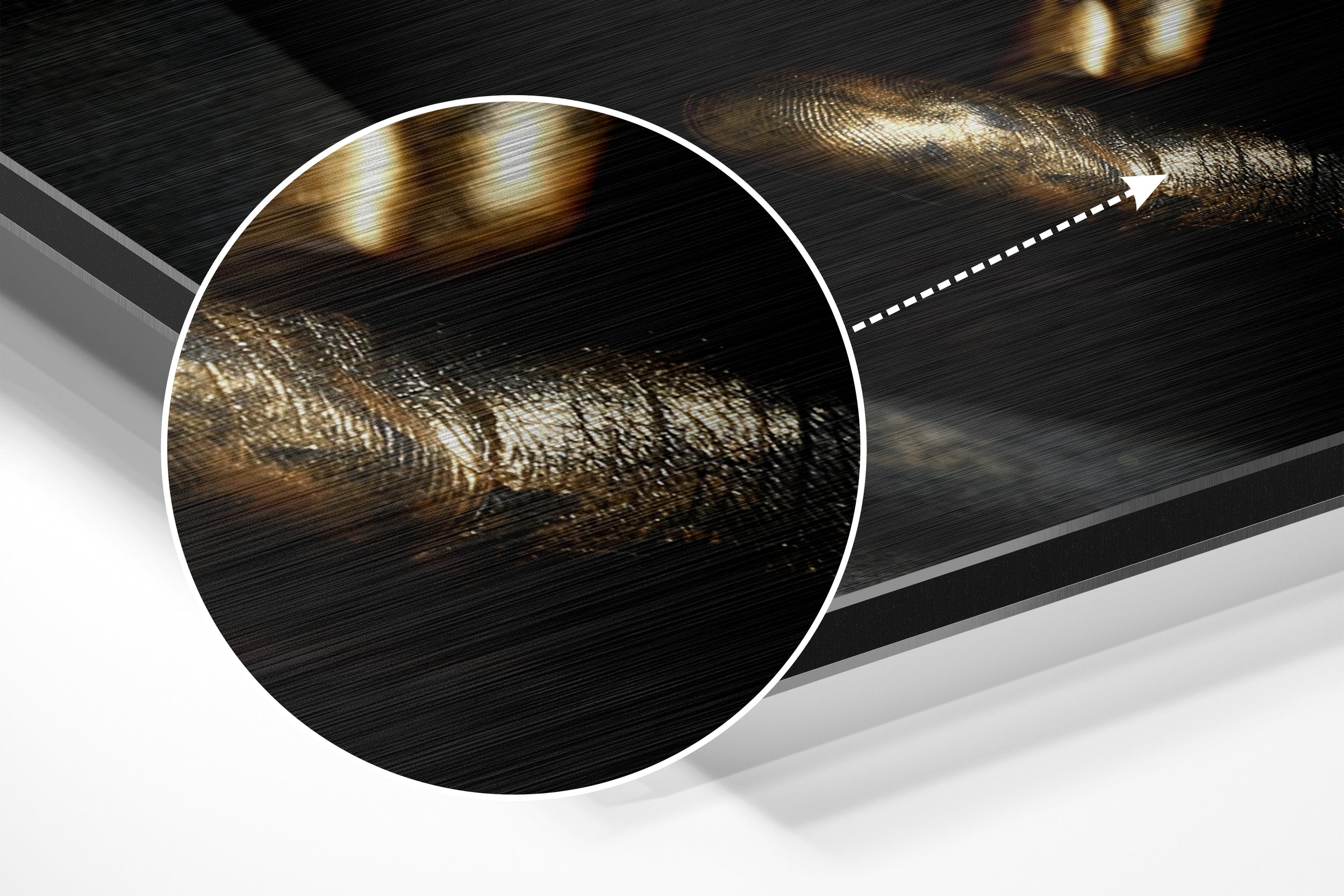 Brushed Aluminium Dibond Wall Art