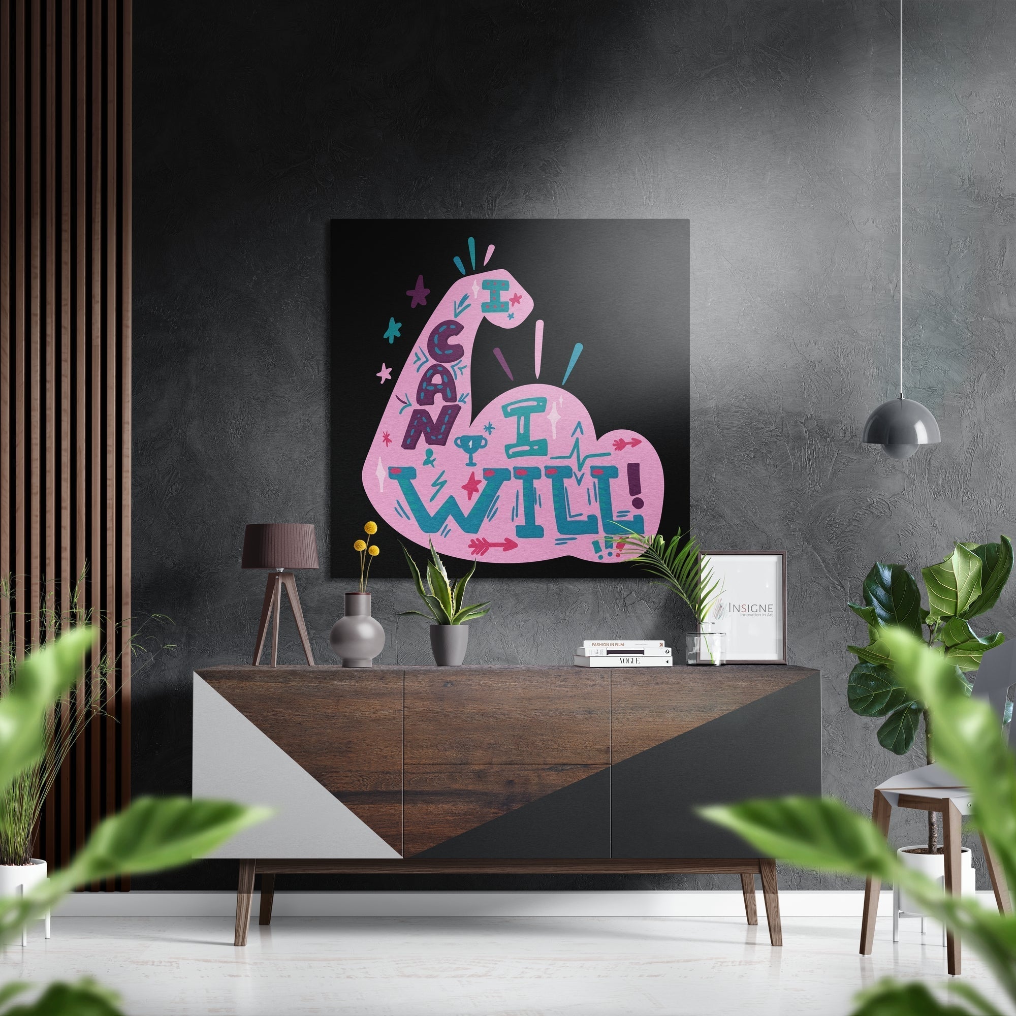 Brushed Aluminium Dibond Wall Art