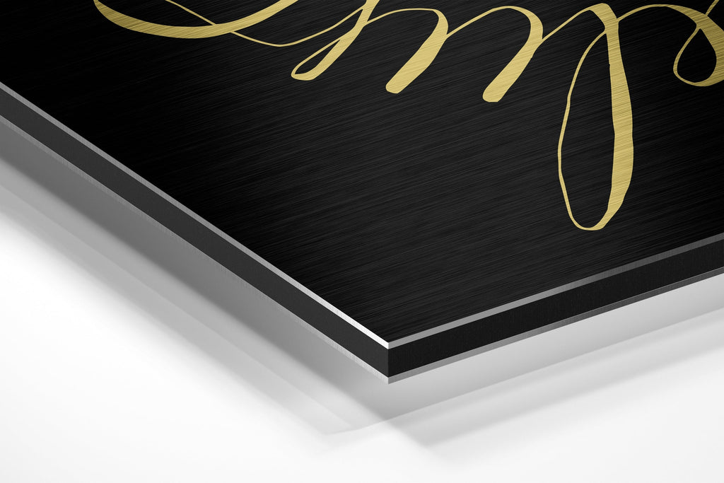 Brushed Aluminium Dibond Wall Art