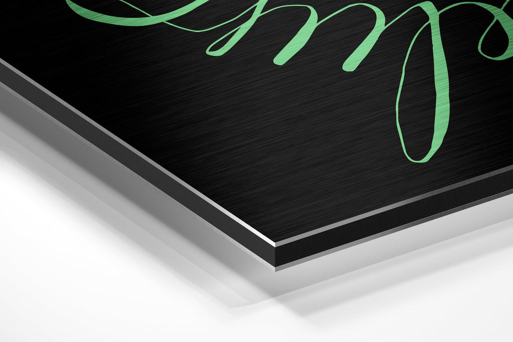 Brushed Aluminium Dibond Wall Art