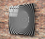 illusion Glass Wall Art
