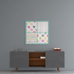Abstract Glass Wall Art