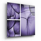 Flower Glass Wall Art