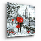 London Glass Wall Art