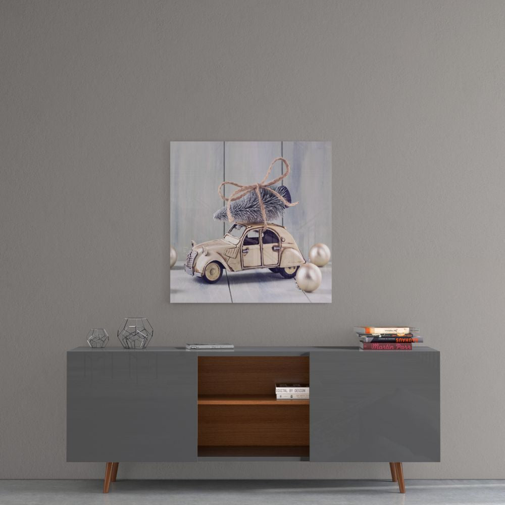 Citroen Glass Wall Art