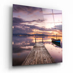 Dock Glass Wall Art