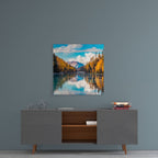 Goal Glass Wall Art