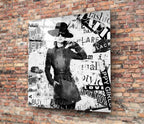 Fashion Glass Wall Art