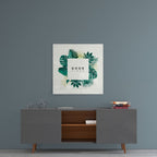 Good Feelings Glass Wall Art