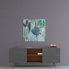 Cactus Glass Wall Art