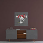 Dog Glass Wall Art