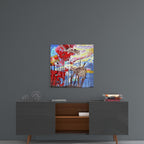 Star Wars Abstract Glass Wall Art