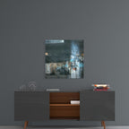 Lost Silhouette Glass Wall Art
