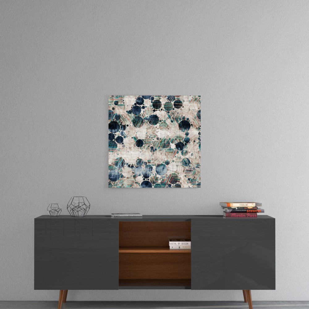 Microscope Image Glass Wall Art