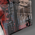 Trumpet Glass Wall Art